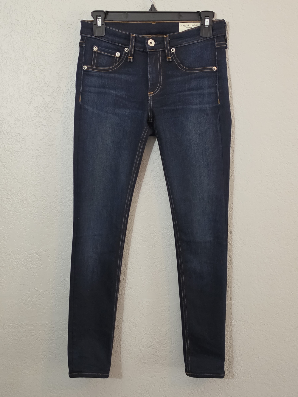 rag & bone Skinny Jeans Bedford Low Rise Ankle Stretch Denim Womens 26 - Picture 2 of 13